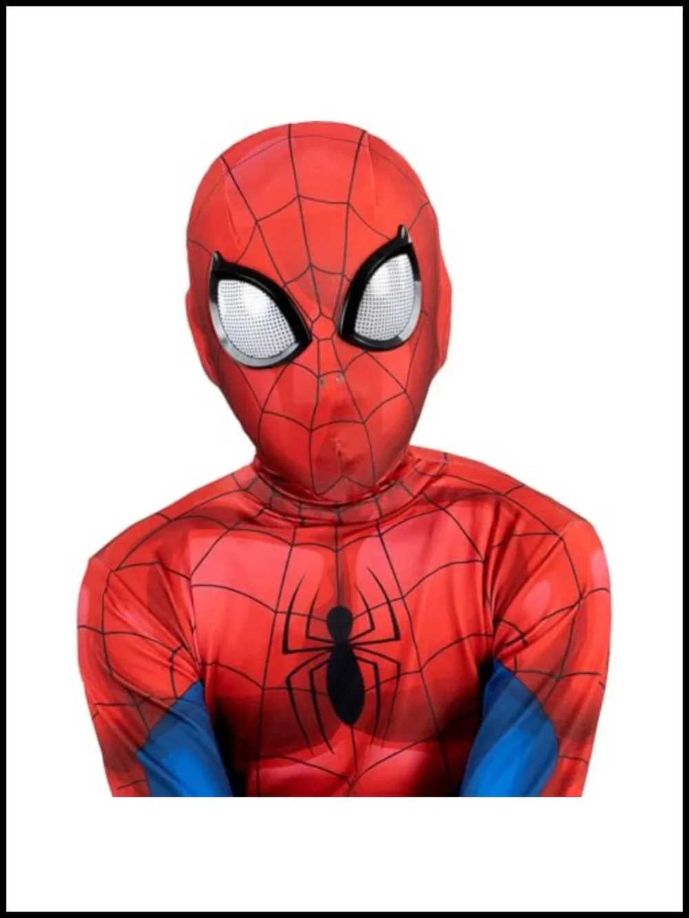 Marvel Spider-Man Zentai Mask Two-Way Stretch Spandex Halloween Costume